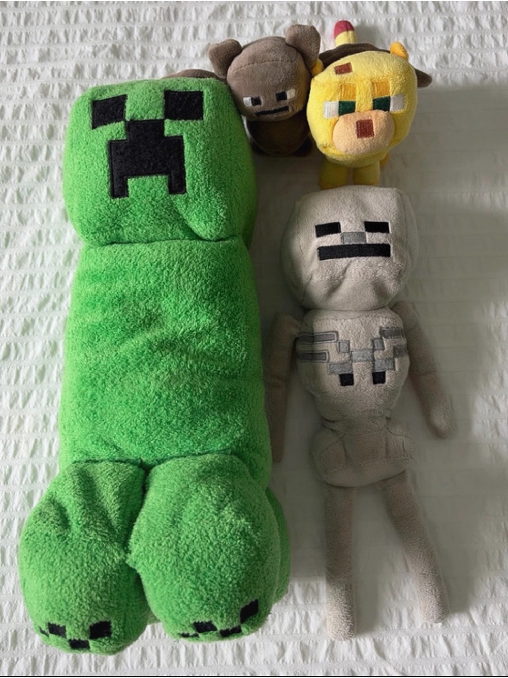 Minecraft Old Plushie Set